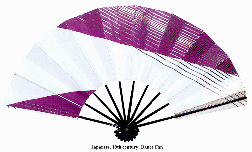 Japanese 19th century Dance Fan